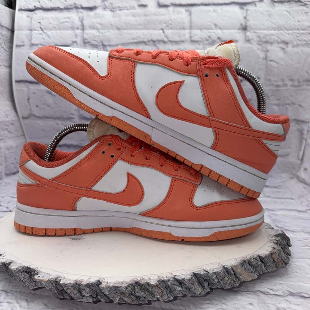 Nike Womens Dunk Low Next Nature Light Wild Mango Sneaker Size 9 DD1873-109 - Picture 9 of 11